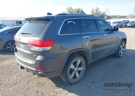 2014 Jeep Grand Cherokee Overland из США, поврежденный, VIN 1C4RJFCG2EC572628